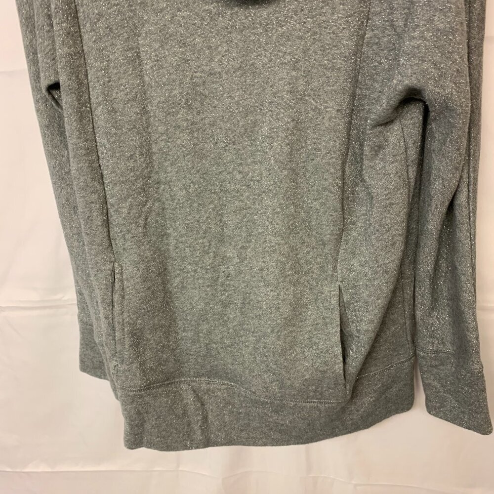 Aerie  tunic pullover grey metallic activewear loungewear activewear SZ XL - Picture 5 of 10